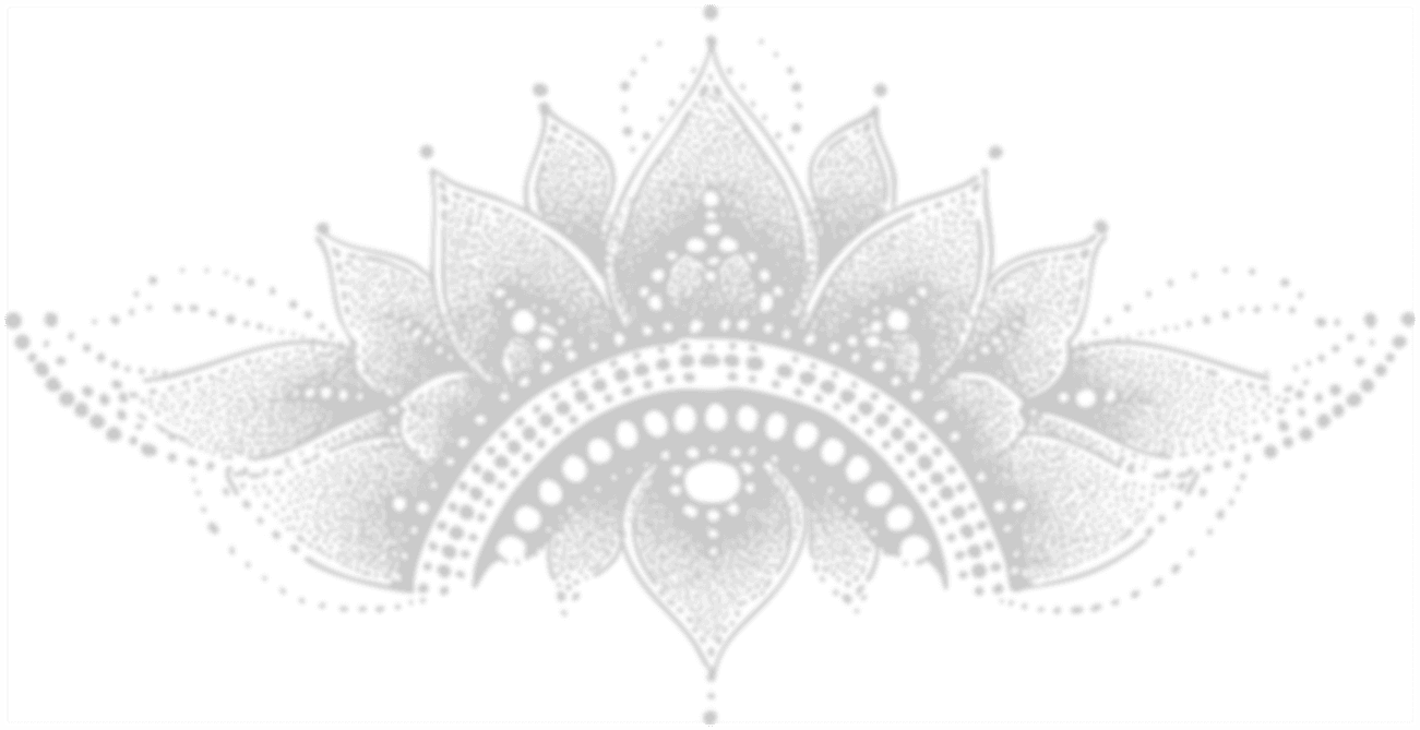 Decorative lotus mandala