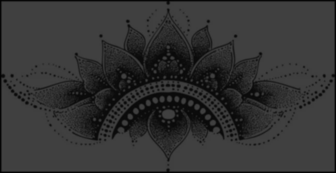 Decorative lotus mandala